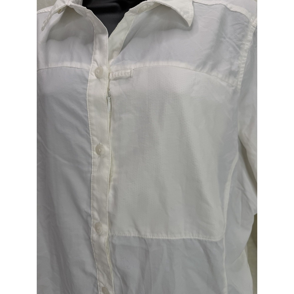 REI Women's White Sun Protection Cooling Sahara Shirt Size XL NWT - Picture 3 of 8